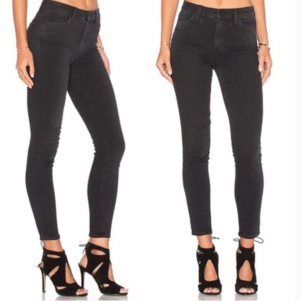 Paige Horton Ankle Vintage Blackwood Denim Pants